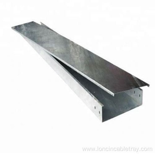 Hot Dipped Galvanized Steel trough Channel Cable Tray